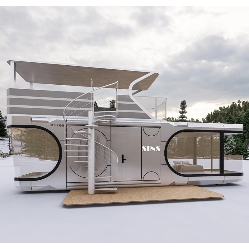 Discover the Future of Living: A Review of the Luxury SINS Mobile Steel Design Capsule Home