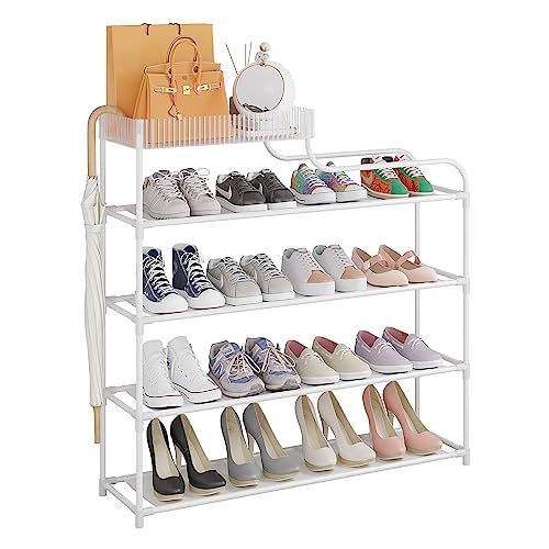 Elevate Your Space: The Sywhitta 4-Tier Shoe Rack That Redefines Organization and Style