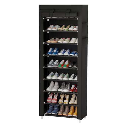 Step Up Your Organization Game: The Ultimate Review of the Calmootey 9 Tier Shoe Rack for Effortless Style and Storage