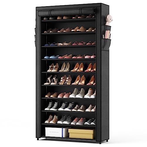 Step Up Your Storage Game: The Ultimate Review of the ROJASOP 10 Tier Shoe Rack!