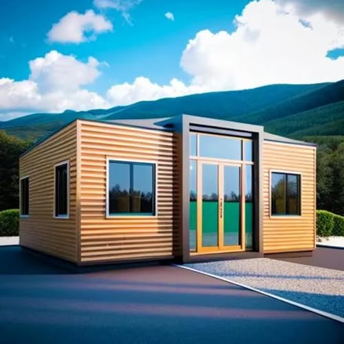 Tiny Living Made Easy: Discover the Ultimate Portable Wooden Prefab House!