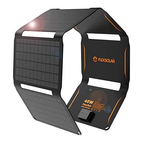 Unleashing Power on the Go: A Review of the FlexSolar 40W Foldable Solar Panel Charger