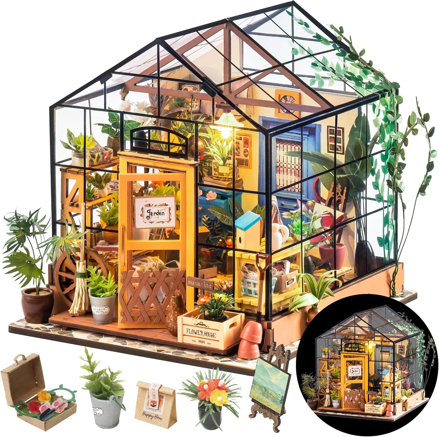 Create Your Own Cozy Retreat: Review of Rolife DIY Miniature Greenhouse Kit