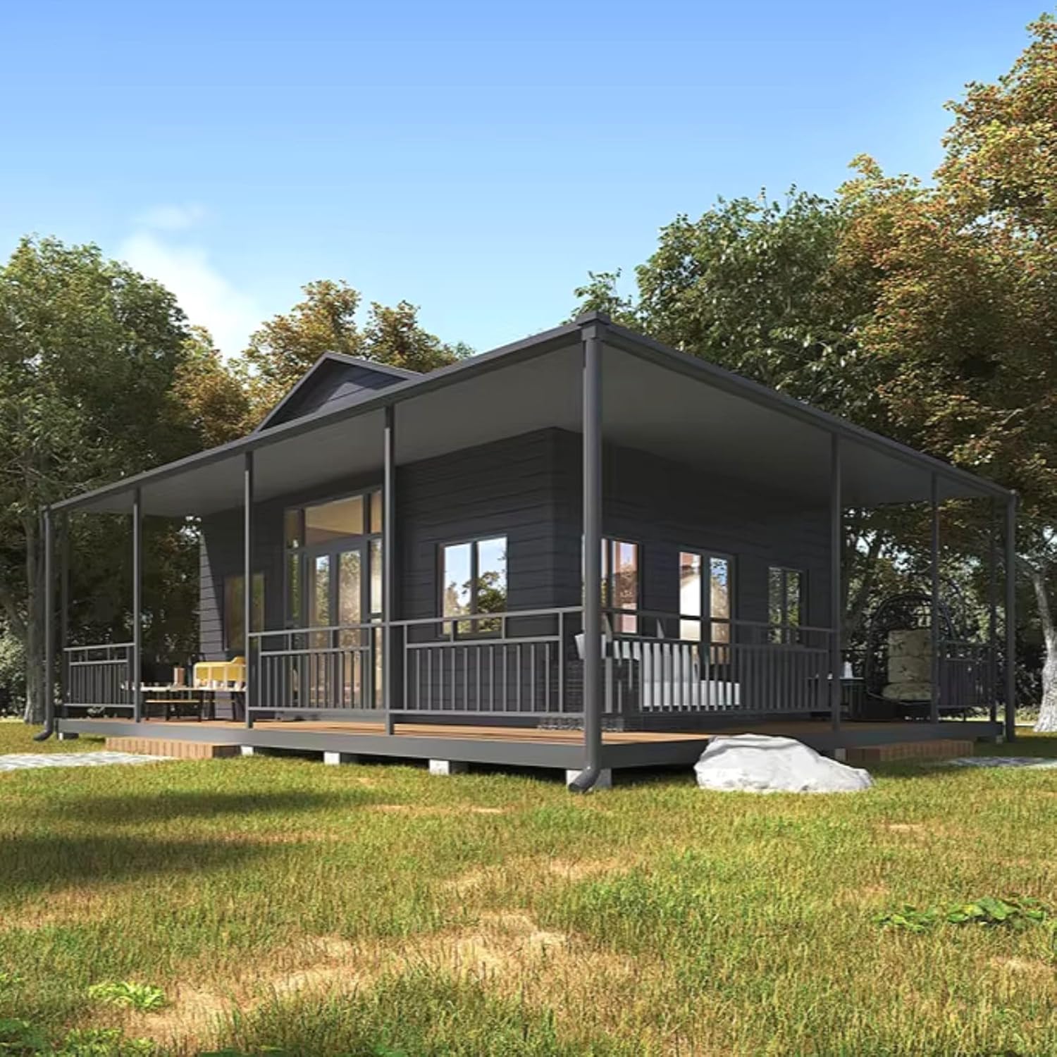 Discover the Ultimate 40ft Tiny Home: Portable Living Redefined!