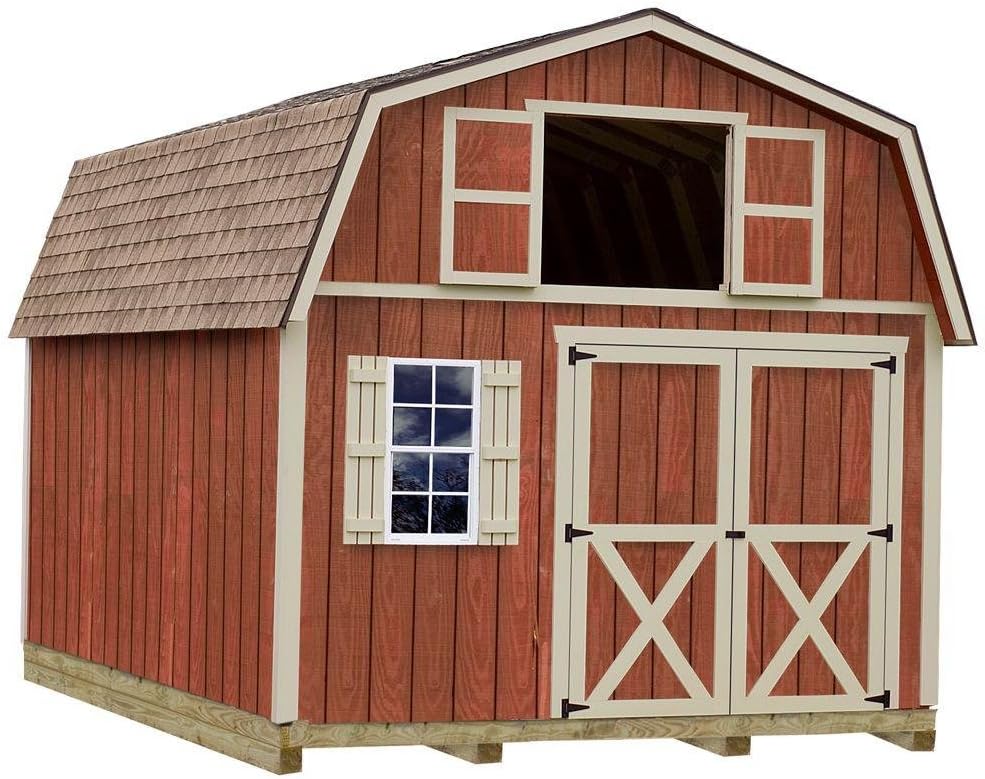 Transform Your Space: A Review of the Best Barns Millcreek 12′ X 20′ Wood Shed Kit