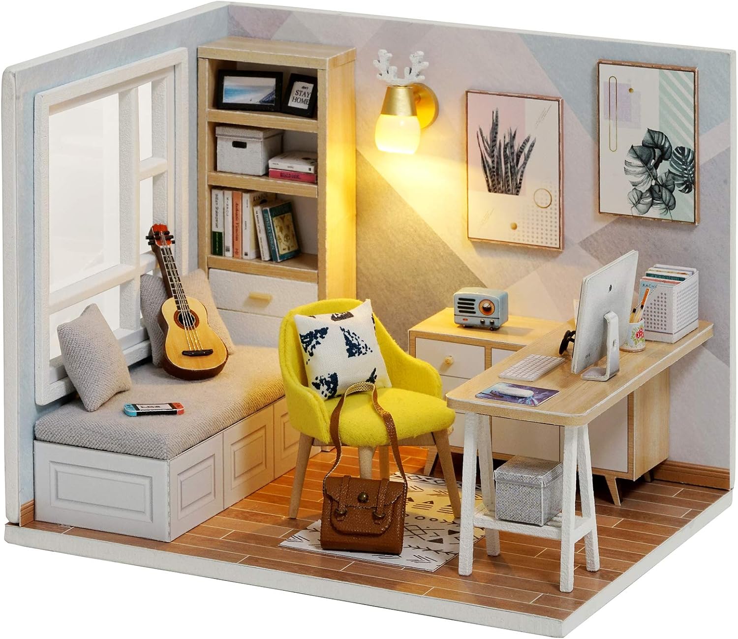 Unleash Your Creativity with the piberagi DIY Miniature Dollhouse Kit: A Perfect Blend of Fun and Craftsmanship!