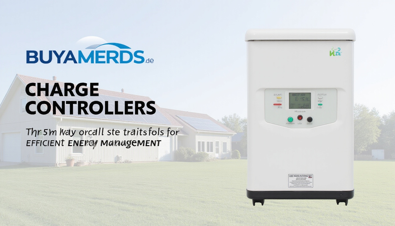 Top 5 Solar Charge Controllers for Efficient Energy Management
