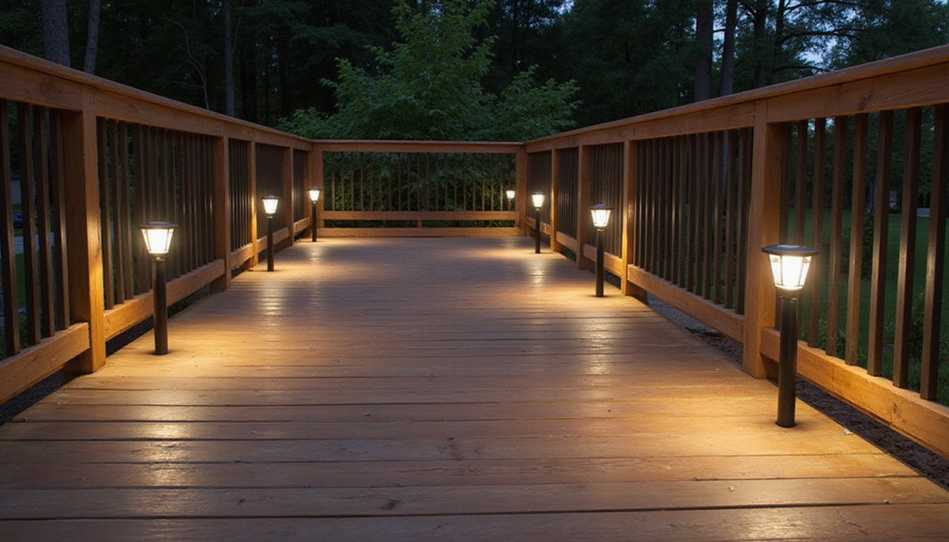 Top 5 Solar Deck Lights to Illuminate Your Outdoor Space