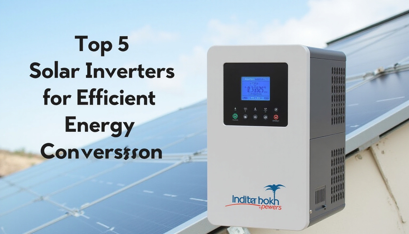 Top 5 Solar Inverters for Efficient Energy Conversion