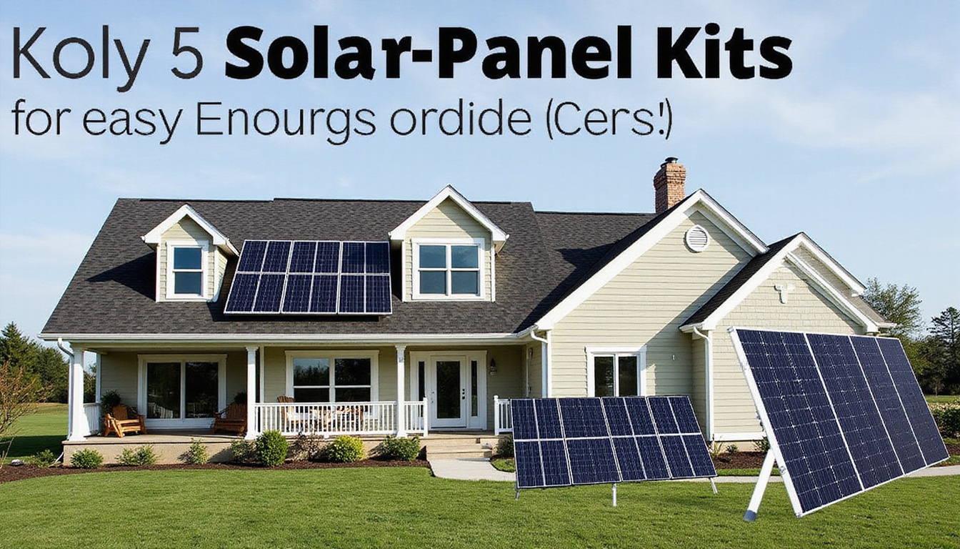 Top 5 Solar Panel Kits for Easy Energy Independence