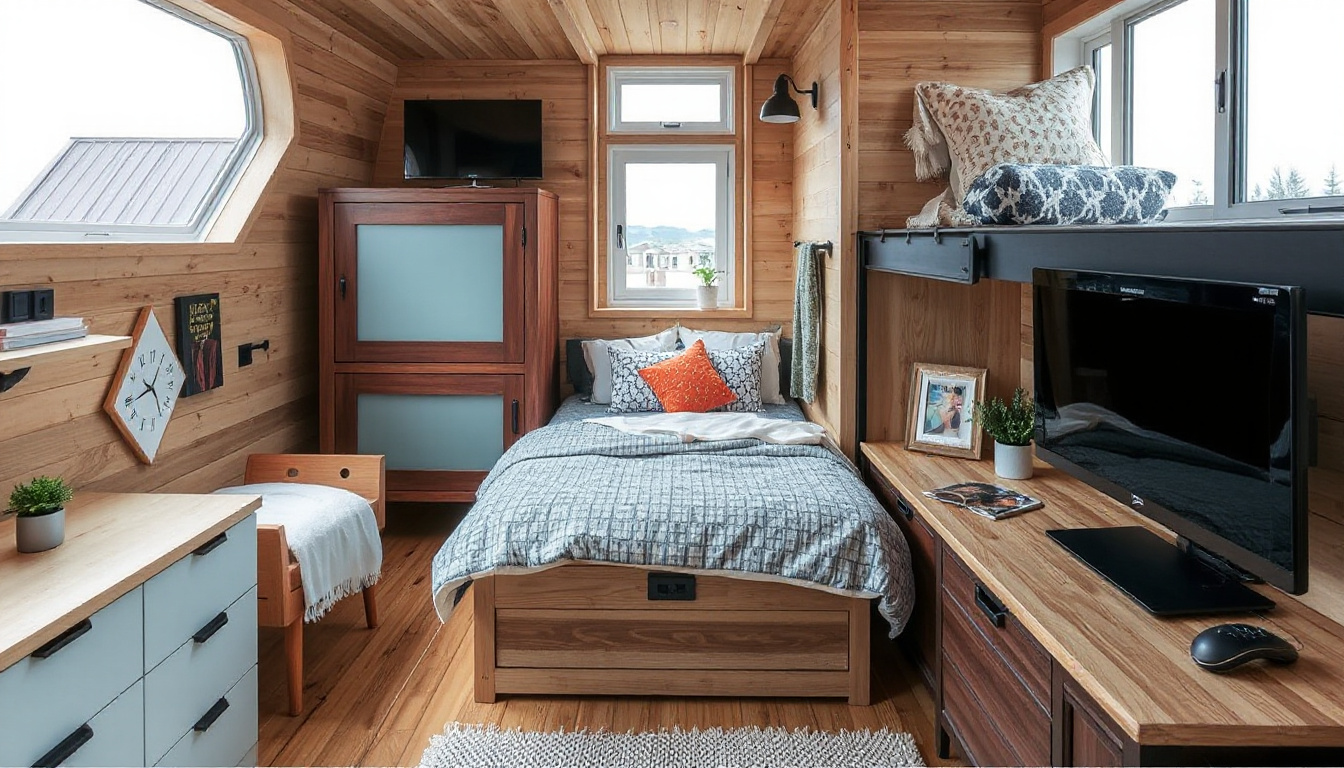 Maximize Your Space: Creative Convertible Bed Ideas for Tiny Houses