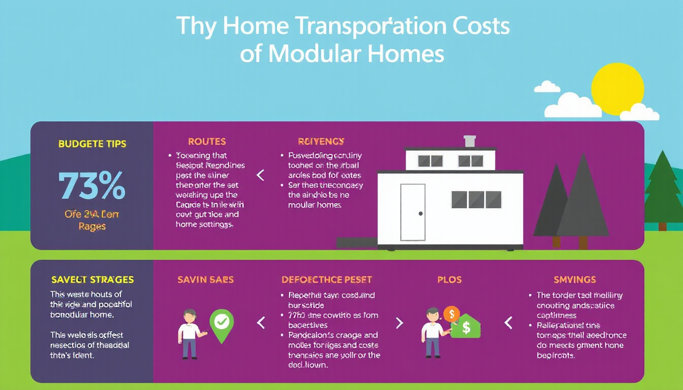 Navigating Modular Home Transportation Costs: A Comprehensive Guide to Budgeting and Saving