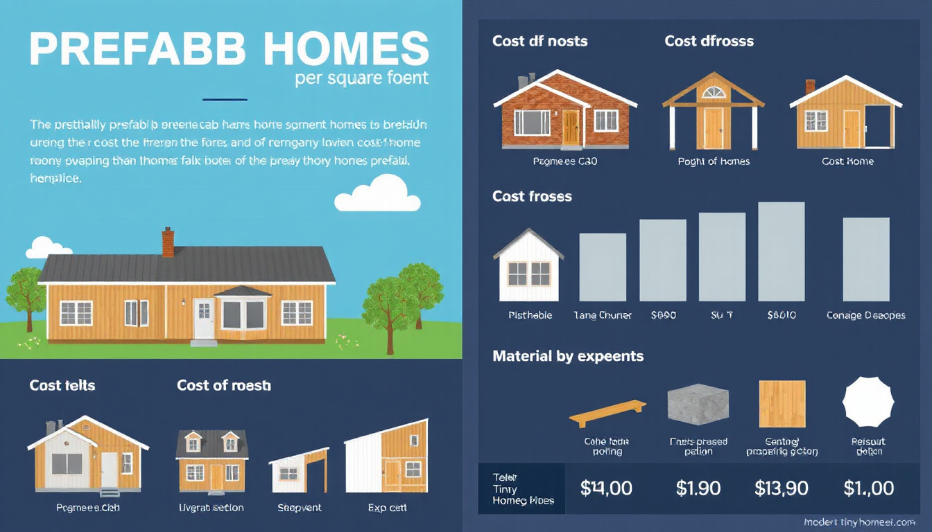 Unlocking the Secrets: Understanding Prefab Home Costs per Square Foot