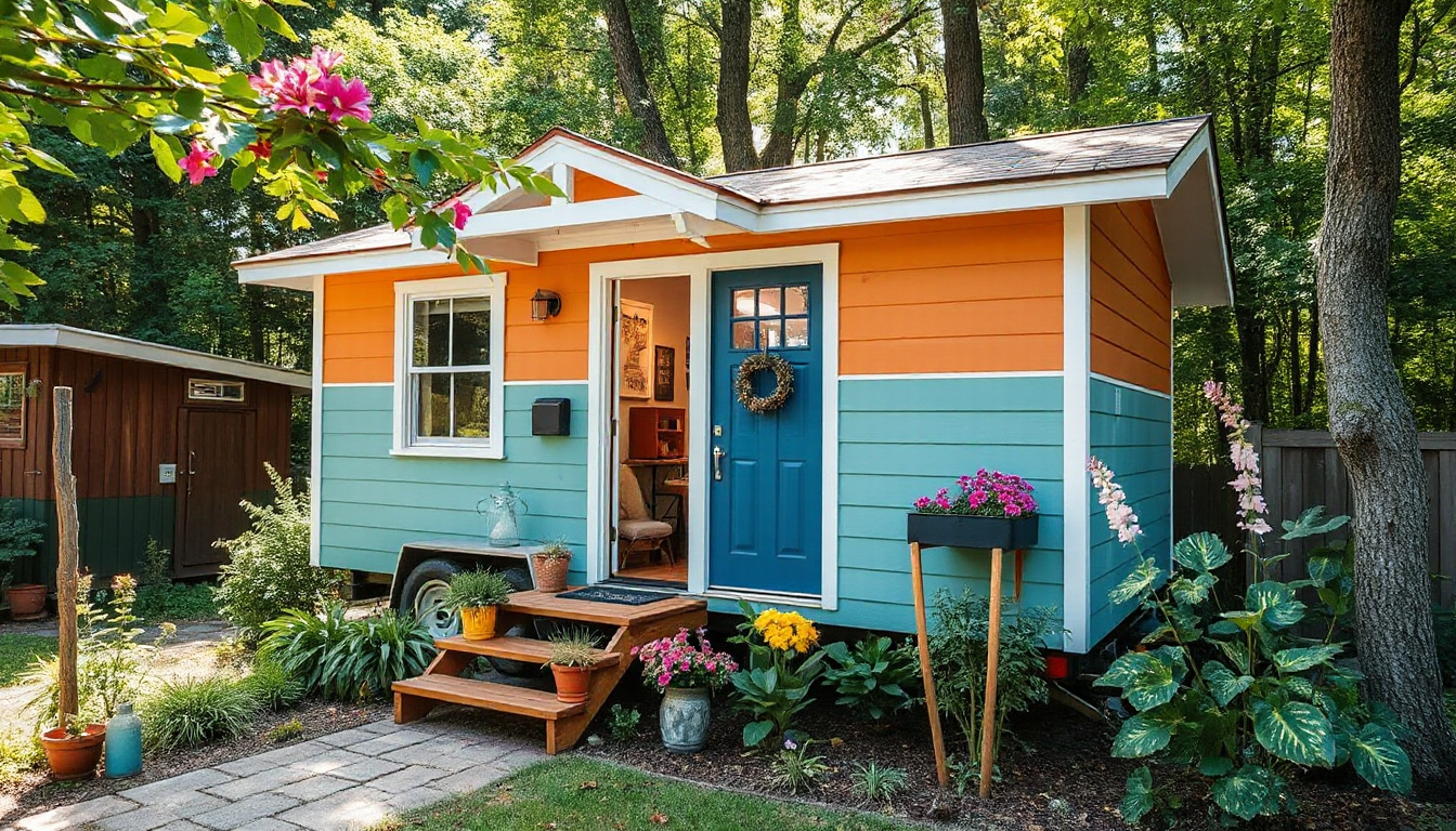 Brilliantly Tiny: The Best Exterior Paint Colors to Transform Your Tiny Home