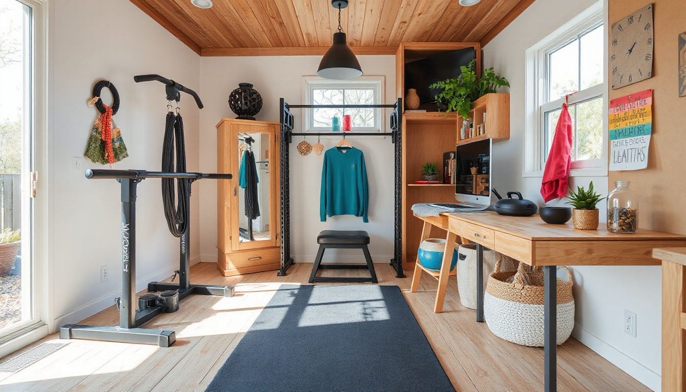 Maximize Your Space: Innovative Tiny Home Gym Ideas for a Big Fitness Impact