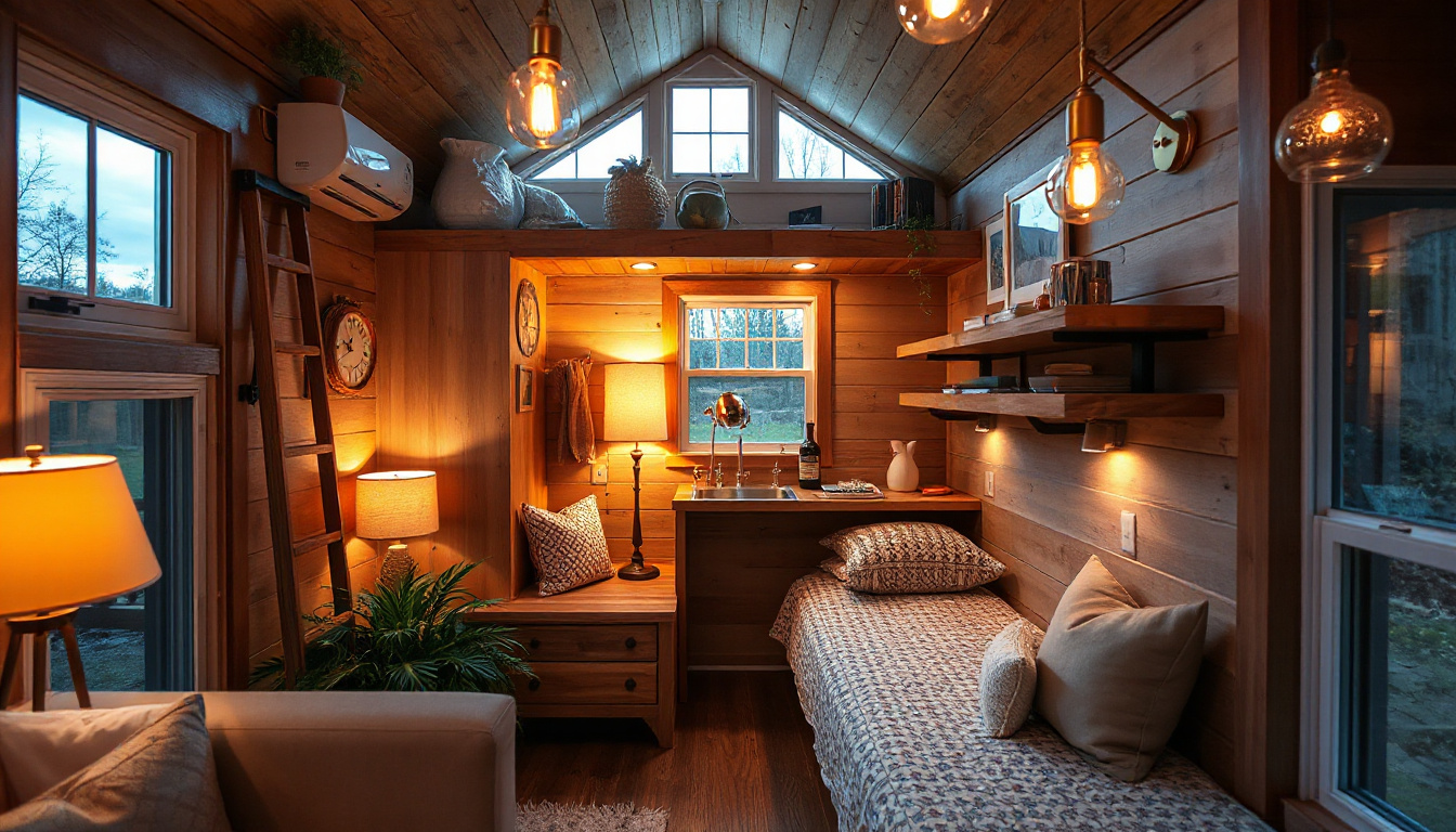 Illuminate Your Space: Creative Tiny Home Lighting Ideas for Maximum Ambiance and Efficiency