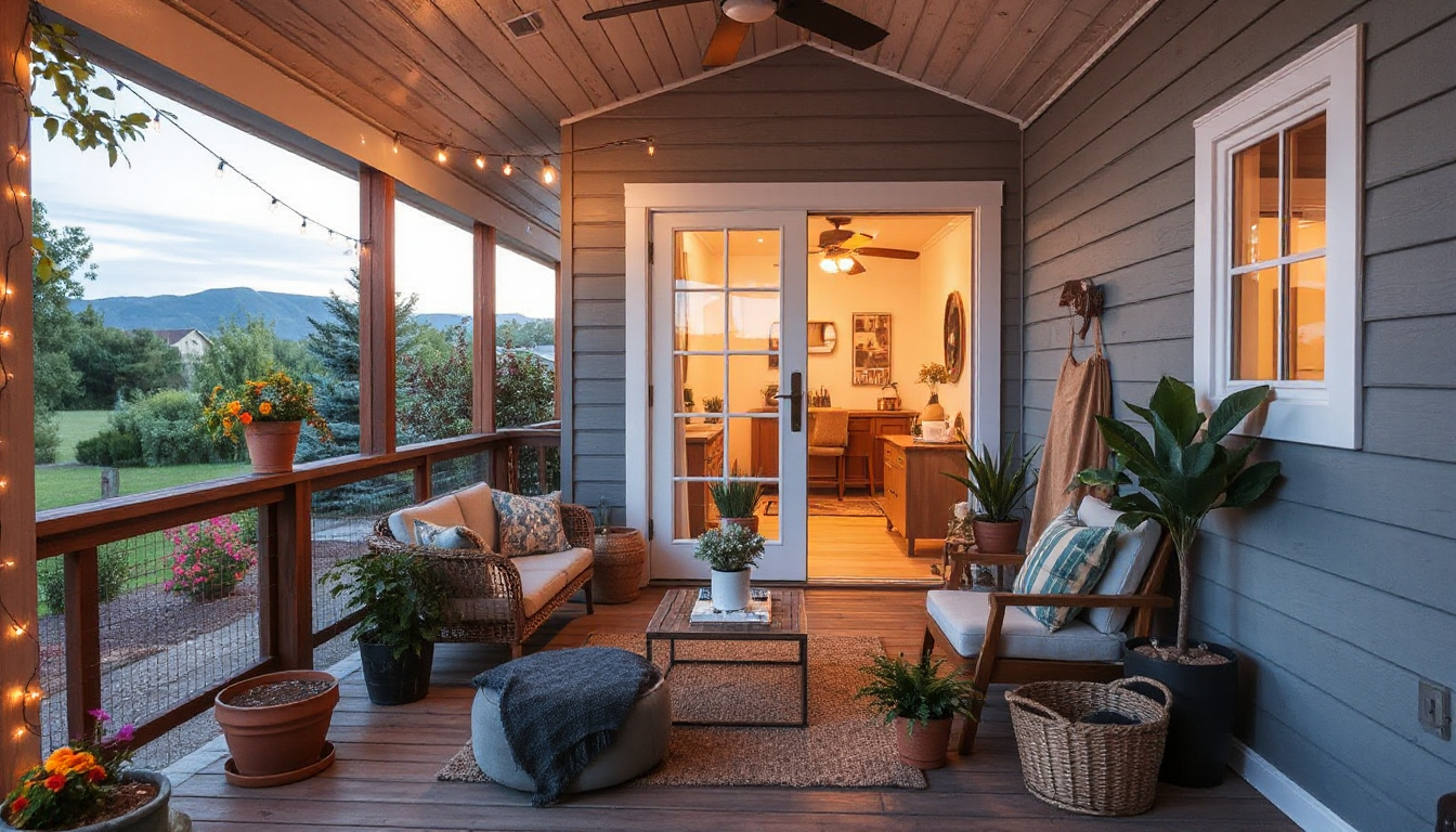 Charming Tiny Home Porch Ideas: Cozy Spaces to Relax and Enjoy the Outdoors