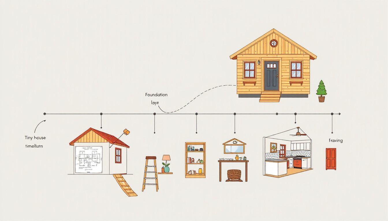 From Blueprint to Living Space: Your Essential Tiny House Building Timeline
