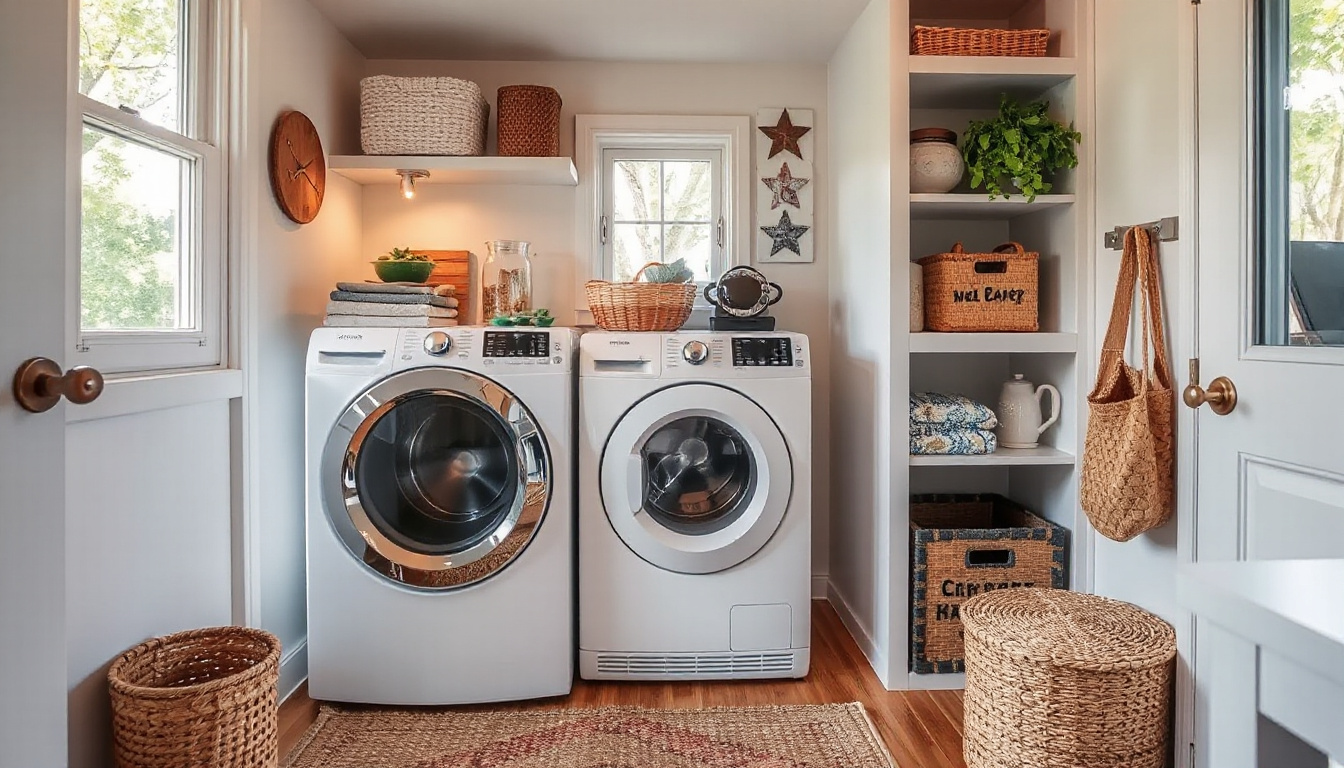 Maximize Space: Innovative Tiny House Laundry Solutions for Cozy Living