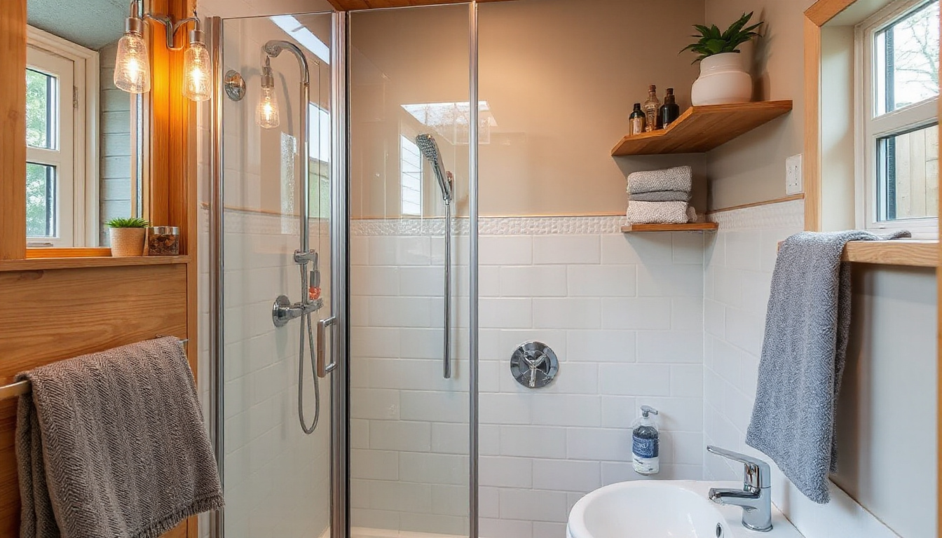 Showering in Small Spaces: Creative Tiny House Shower Options to Maximize Comfort and Style
