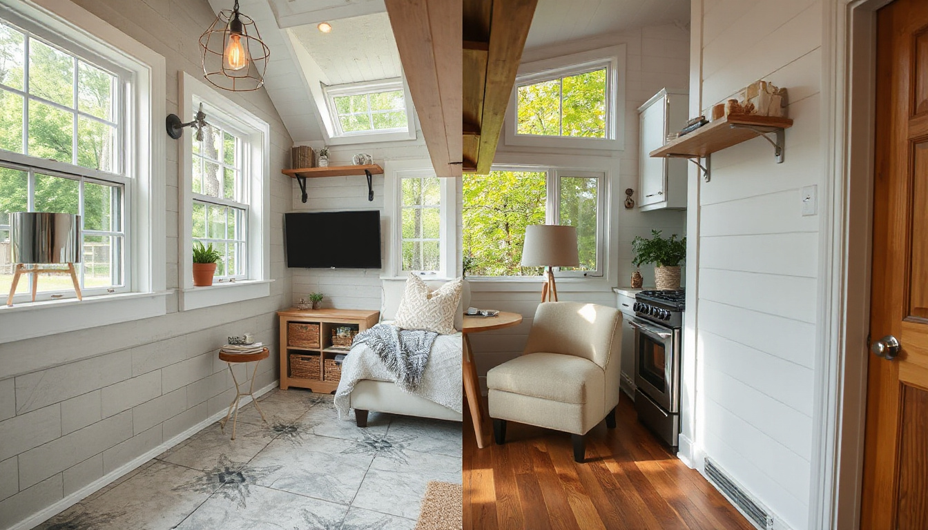 Tiny House Showdown: Tile vs Wood Flooring – Which is Best for Your Compact Living Space?